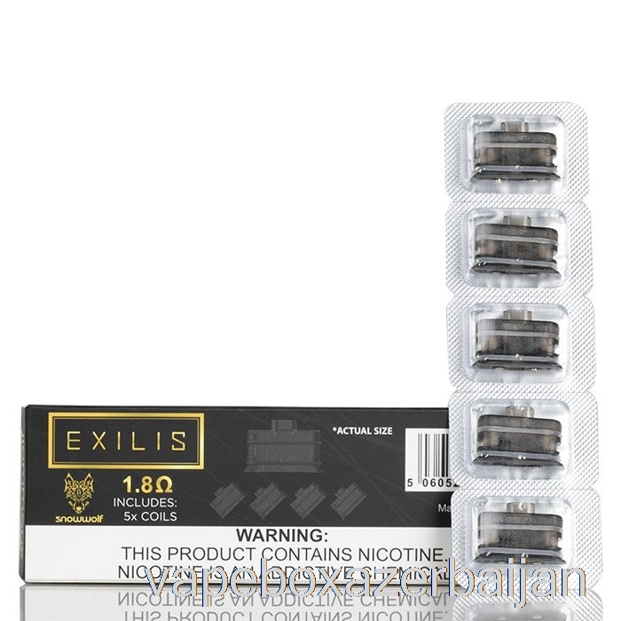 Vape Baku SnowWolf EXILIS XPod Replacement Coils 1.8ohm Coils